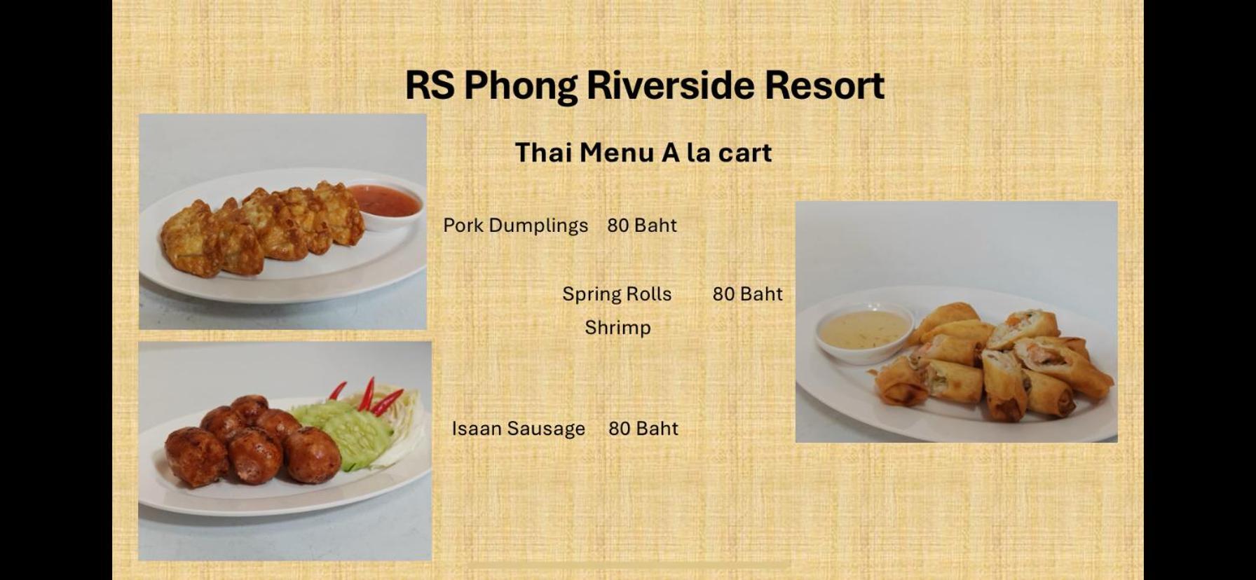 Rs Phong Riverside Resort Хон Каен Экстерьер фото