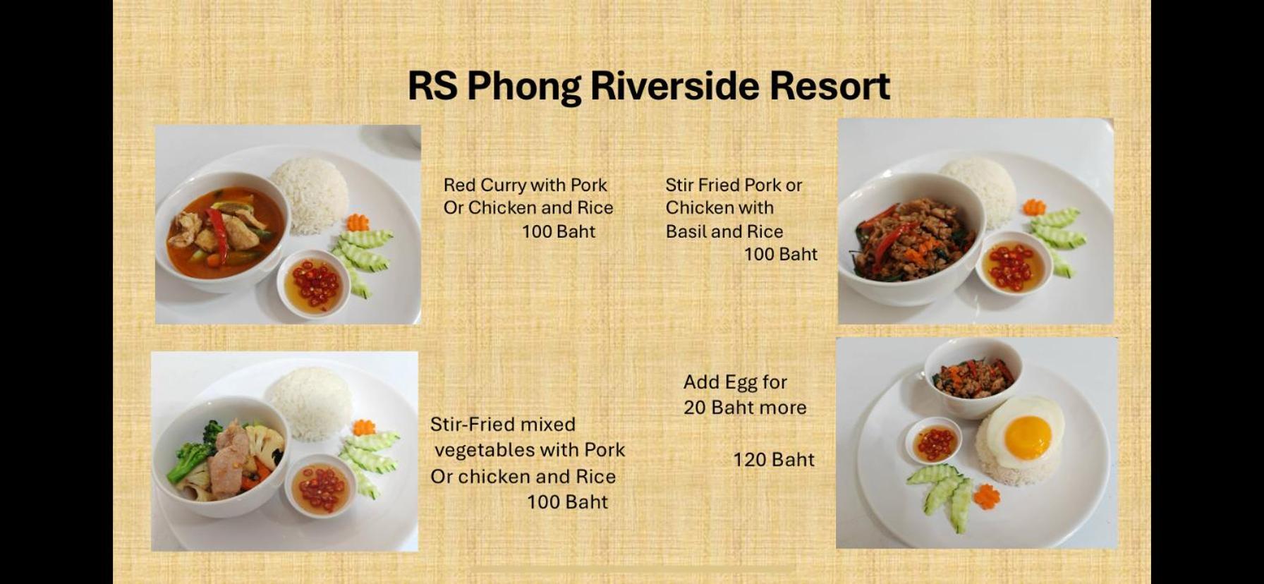 Rs Phong Riverside Resort Хон Каен Экстерьер фото